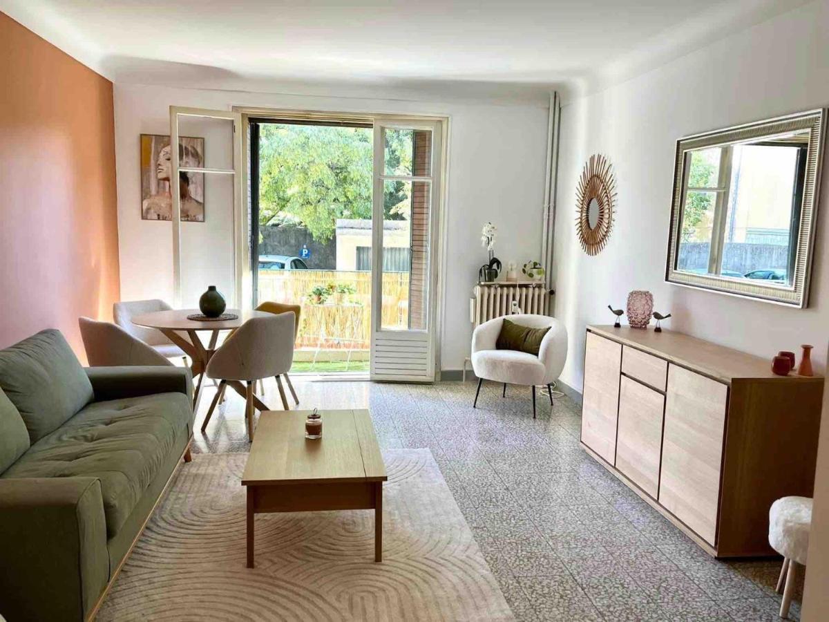 Bel Appartement Lumineux Et Calme A 10Min A Pied Du Centre Aix Avec Parking Et Air Conditionne آيكس أومبروفينس المظهر الخارجي الصورة
