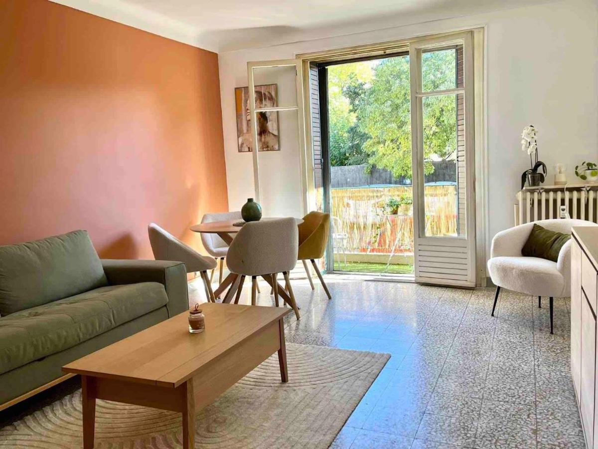Bel Appartement Lumineux Et Calme A 10Min A Pied Du Centre Aix Avec Parking Et Air Conditionne آيكس أومبروفينس المظهر الخارجي الصورة